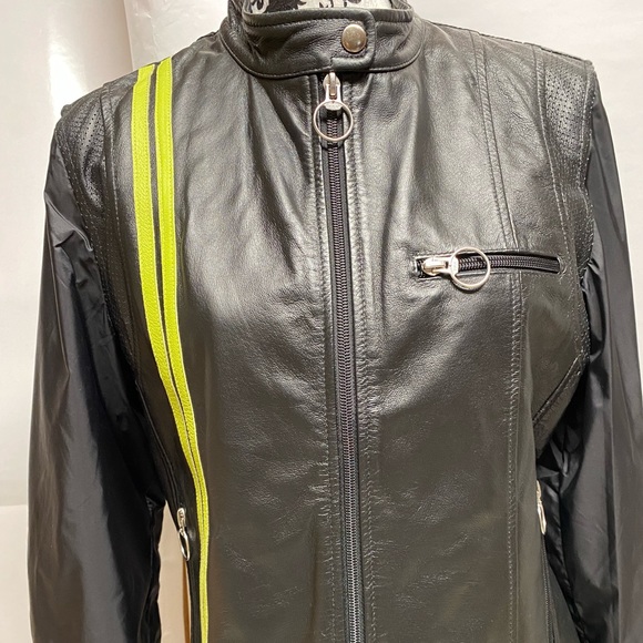 Wilsons Leather Ladies Motorcycle Jacket - Picture 2 of 7